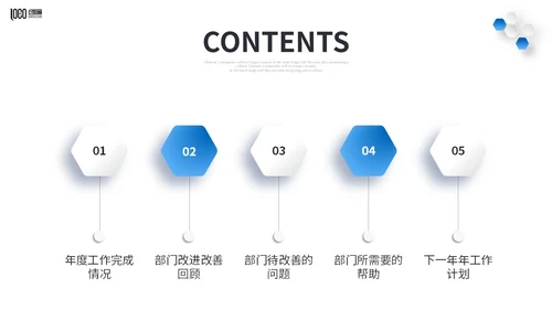 微立体商务风2024年生产部年终工作总结商务通用PPT年终总结