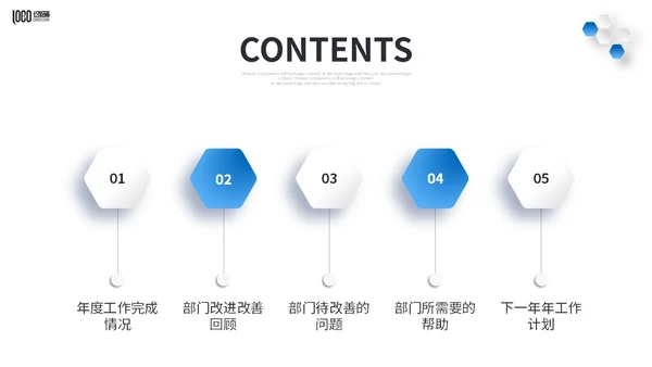 微立体商务风2024年生产部年终工作总结商务通用PPT年终总结