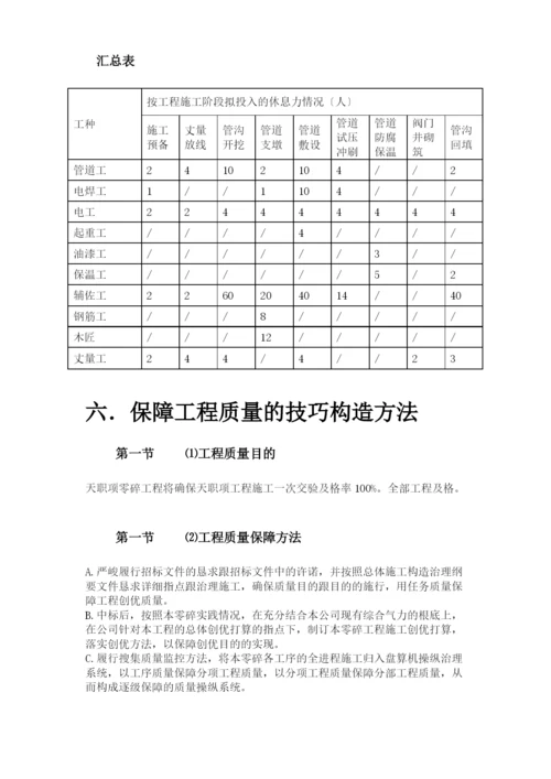 2023年建筑行业郑州市某供热管网施工组织设计方案.docx