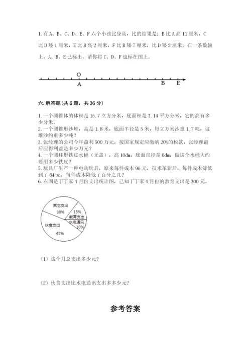 北师大版六年级下册数学 期末检测卷精华版.docx