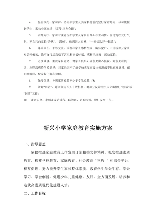 家长学校活动专项方案汇集.docx