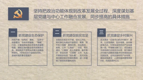 大气党风廉政建设工作总结动态PPT