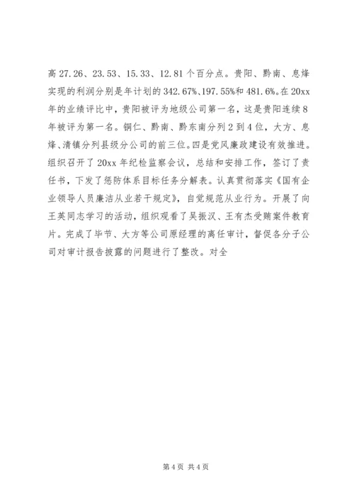 盐业公司党委工作报告范文.docx