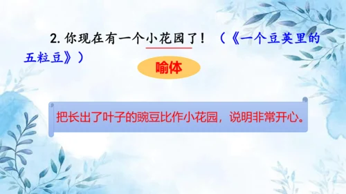 部编版语文四年级上册第二单元复习课件