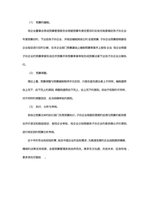 集团企业应如何应用全面预算管理.docx