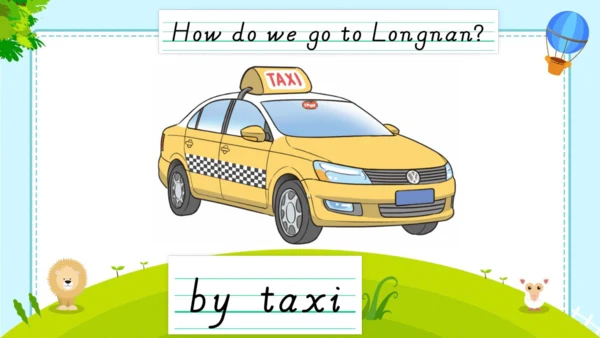 Unit 2 Ways to go to school Review  课件(共34张PPT)