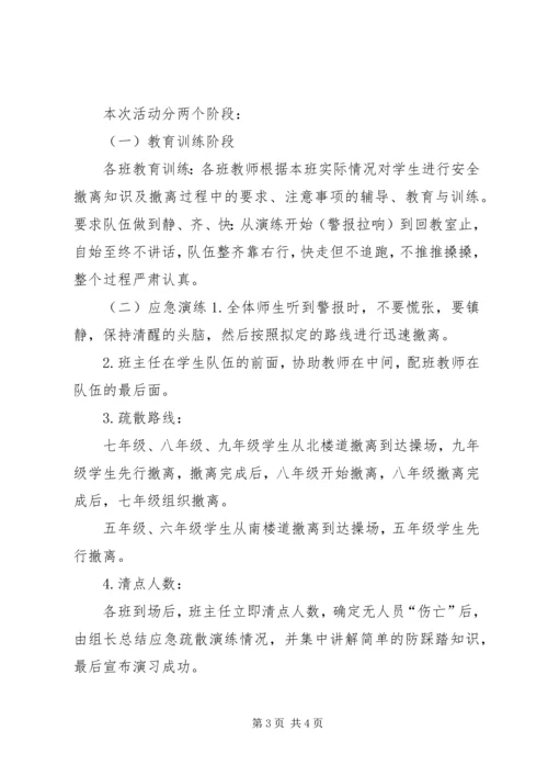 防踩踏安全演练应急预案 (4).docx