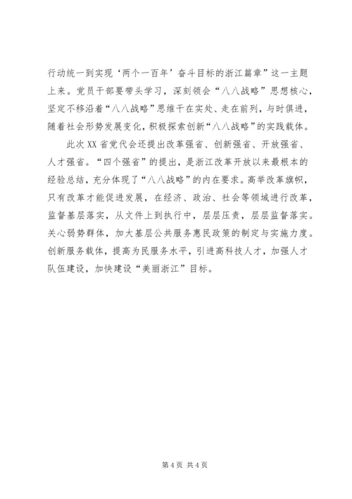 浅论如何贯彻落实XX省第十四次党代会精神.docx