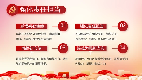 红色党建城镇化建设重要任务动态PPT