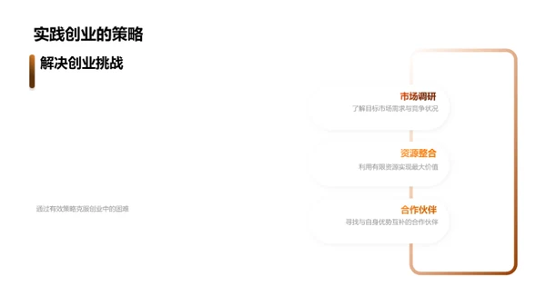 创新驱动创业之路