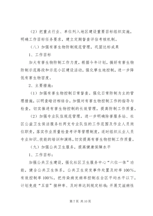 健康社区建设工作计划.docx