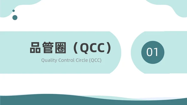 商务风提高手卫生依从性QCC知识培训品管圈医疗质量管理品管圈
