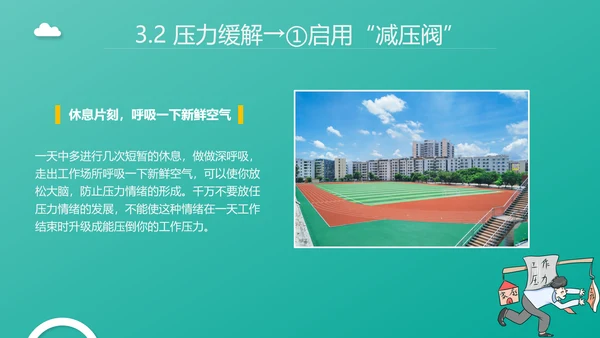 企业管理之员工压力管理PPT模板