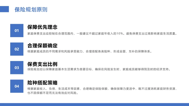 家庭理财规划专题讲座培训家庭理财主题模版PPT