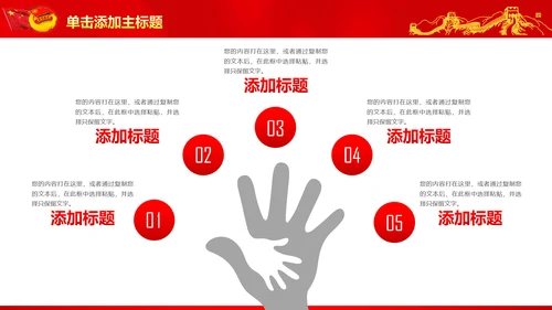 恢宏大气中国共青团工作报告PPT
