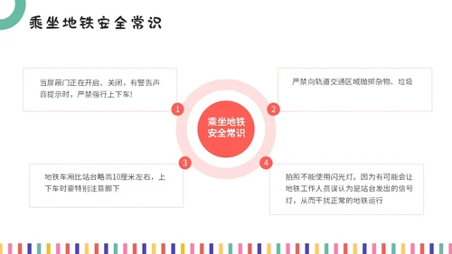 彩色插画风开学安全第一课主题班会教育培训课件ppt开学第一课