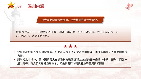精神谱系党课新时代北斗精神：时空筑梦历程上的精神丰碑专题党课PPT课件