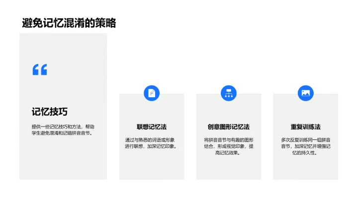 拼音教学新策略PPT模板
