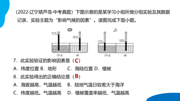 串讲04 天气与气候 2023-2024学年七年级地理上学期期末考点大串讲课件（人教版）(共68张P