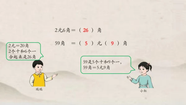 人教版一年级下册数学第五单元 整理与复习1 课件(共17张PPT)