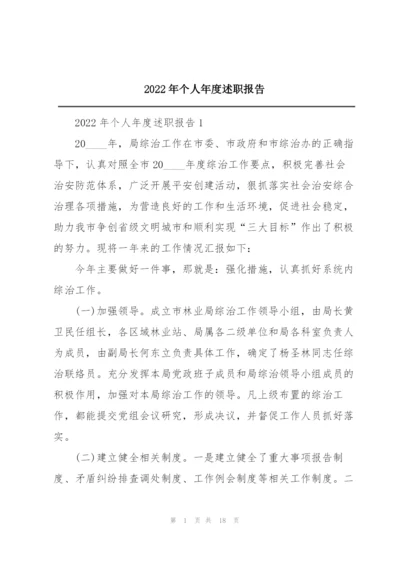 2022年个人年度述职报告.docx