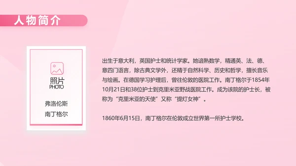 5.12国际护士节活动主题演讲PPT