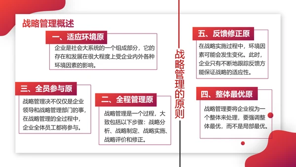 企业战略管理公司文化宣传PPT模板
