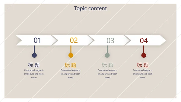 小清新文艺述职报告工作总结动态PPT模板