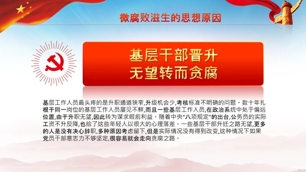 微腐败反腐倡廉从严治党廉洁从业PPT