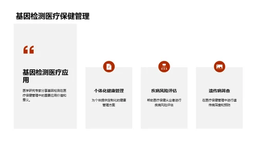 国潮风生物医疗学术答辩PPT模板