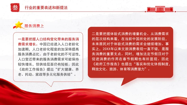 深度学习解读2025政府工作报告新变化新提法党课ppt