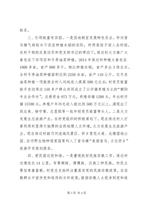 村党总支典型材料.docx