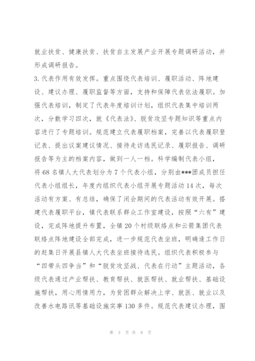 2022年度辰溪孝坪镇人大规范化建设情况调研报告.docx
