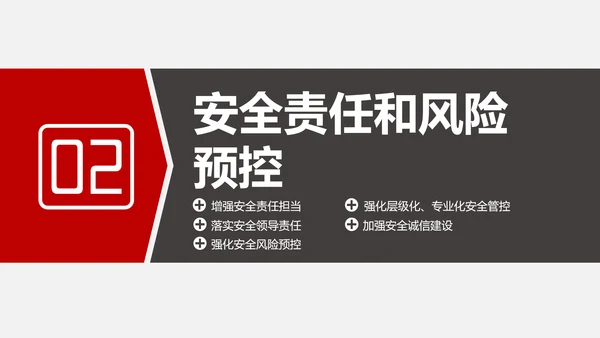 企业安全生产工作思路汇报总结PPT模板