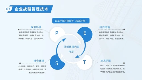蓝色实拍大气简约企业战略管理培训动态PPT