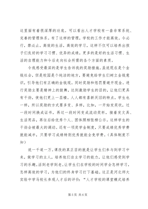 人才市场参观感想.docx