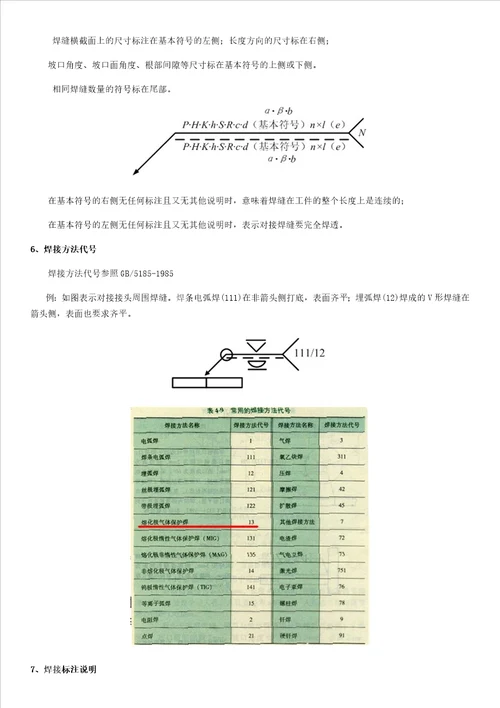 焊接在机械制图中如何标注