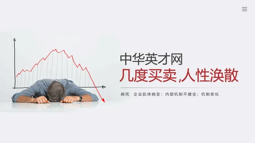 商业趋势和企业痛点PPT模板