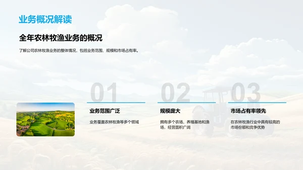 农林牧渔业务总结