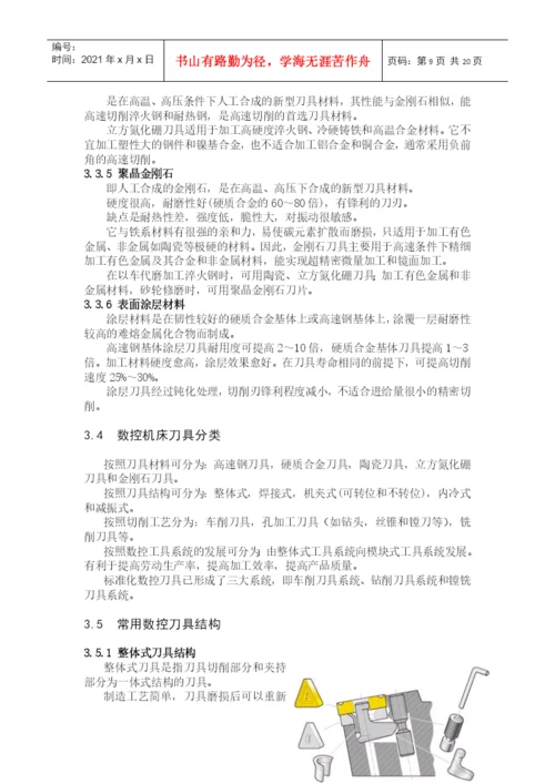 数控专业毕业论文范本[1].docx