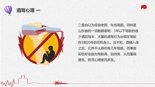 拒绝酒驾遵守交通法规关爱危险驾驶通用PPT模板