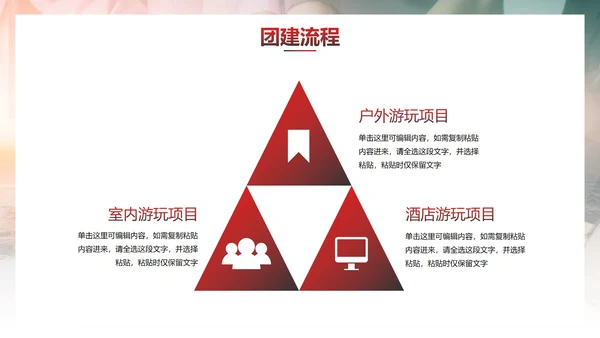 实景双重曝光企业团队建设活动方案PPT模板