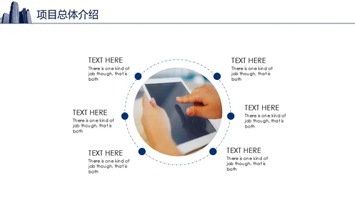 智慧城市生态圈新经济通用PPT模板