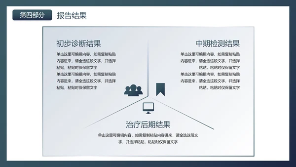 实景医疗医护医院病例汇报PPT模板