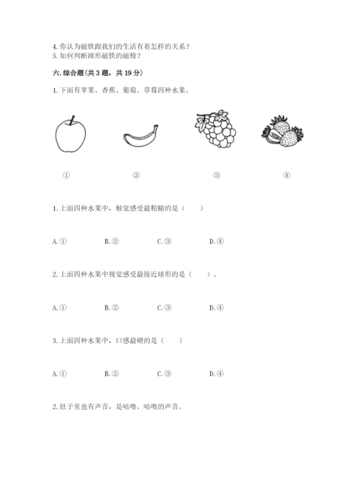 教科版小学科学二年级下册期末测试卷及完整答案1套.docx