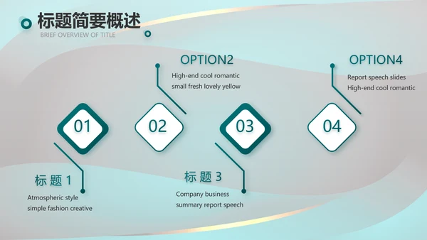 绿色莫兰迪公司产品介绍宣传通用PPT