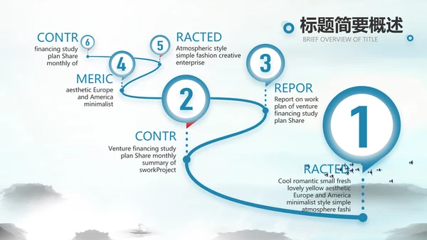 山东济南旅游介绍纪念册PPT动态模板
