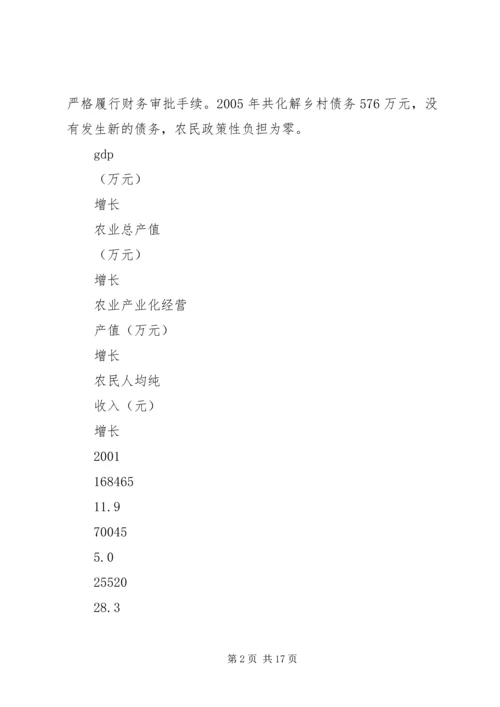 县社会主义新农村建设调研报告 (2).docx