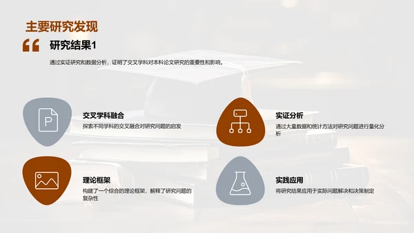 交叉学科融会贯通