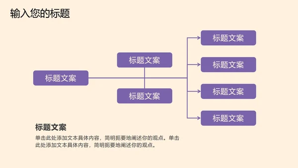 紫色年终总结汇报PPT模板